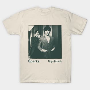 Graphic Vintage Sparks Retro Fan Design T-Shirt